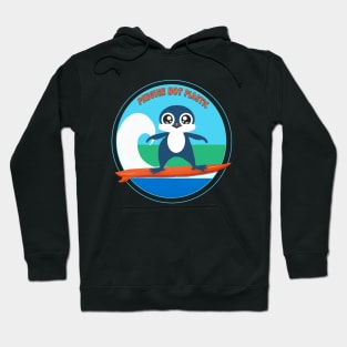 Penguin Not Plastic Hoodie